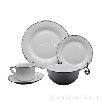 20 -stcs keramische servies set met